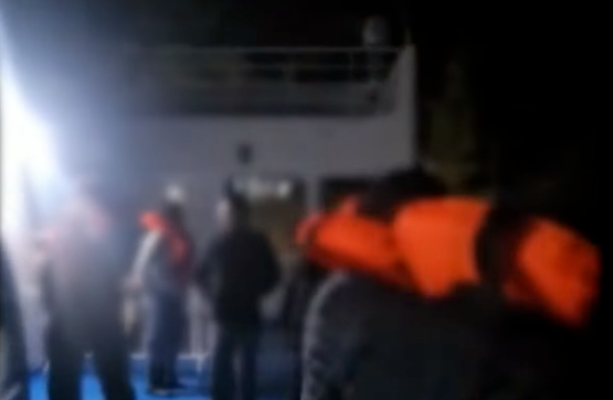 载有260人的客轮在韩国珍岛附近搁浅