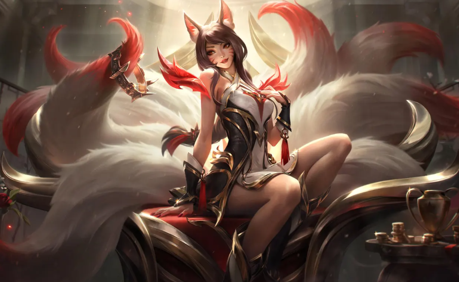 Faker名人堂阿狸回城动作新增奖杯