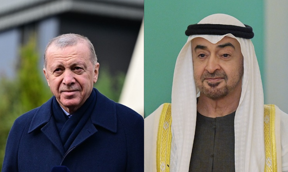 土耳其总统与阿联酋总统通电话