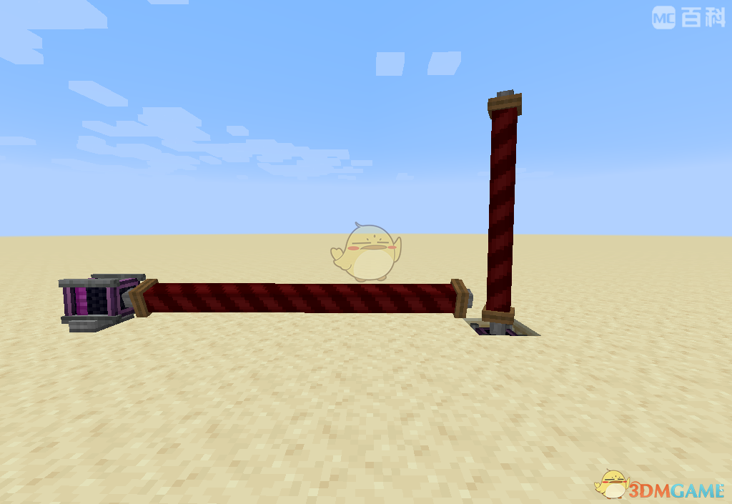 我的世界机械动力模组里，起重机杆到底干嘛用？