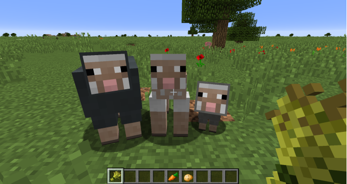 我的世界里养羊这件小事，说细也挺有讲究的