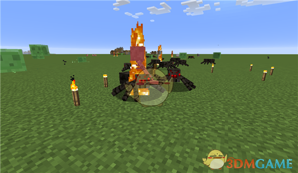 我的世界骷髅射手怎么打？从“烦人怪物”打成“送箭小帮手”