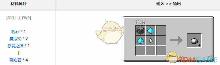 我的世界魔法金属召唤石获取方法与用途说明