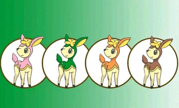 《〈宝可梦：朱／紫〉四季鹿形态与获取全指南》