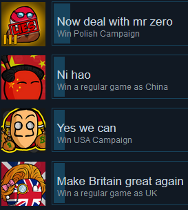 《CountryBalls Heroes 全成就通关指北：想 100%？看这一篇就够了》