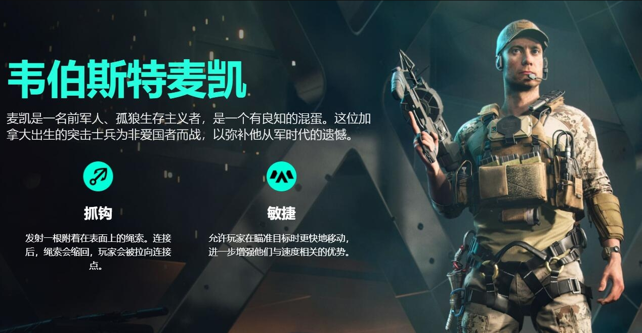 《战地2042》全专家特点与定位一览：该怎么选人就看这篇