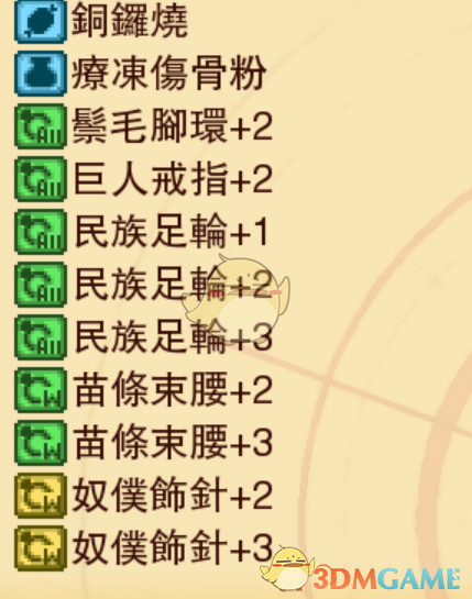 《<龙之死印>冰壁的另一端物品掉落一览》