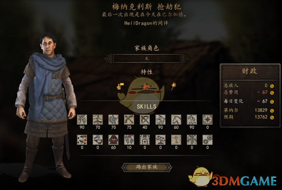 《骑马与砍杀2》全NPC属性与特长整理：谁值得带在身边？