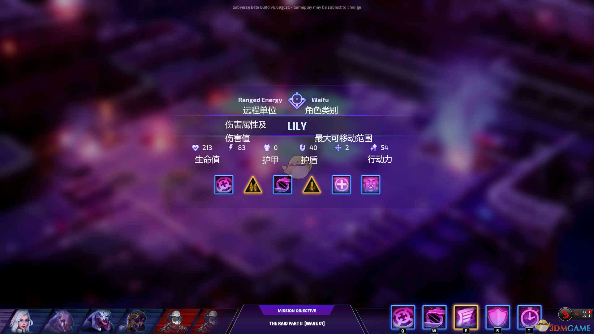 《Subverse》角色单位面板详细解析：怎么一眼看出这人能不能打？