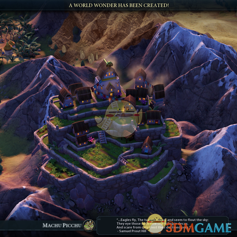 《文明6》马丘比丘：从山巅遗址到游戏奇观，它到底“神”在哪？