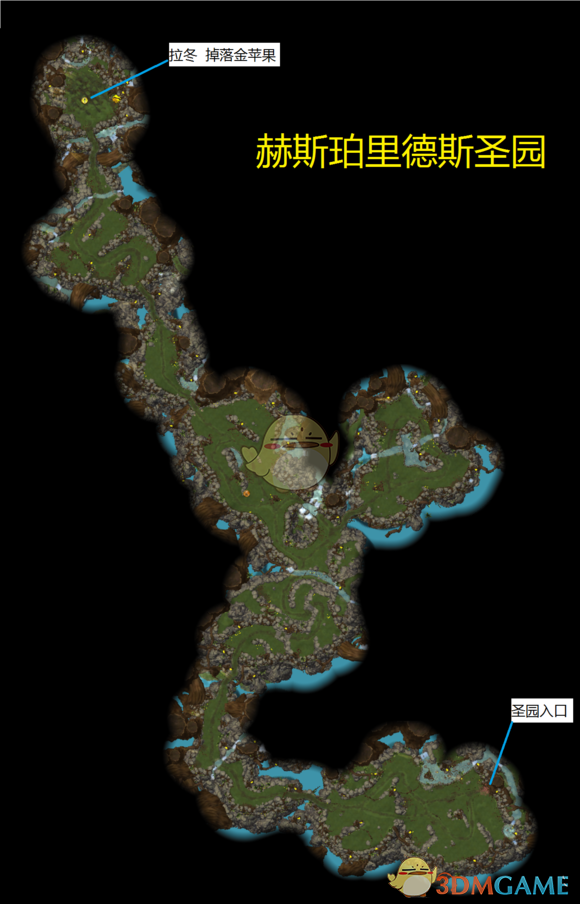 《泰坦之旅：亚特兰蒂斯全地图一图看懂》