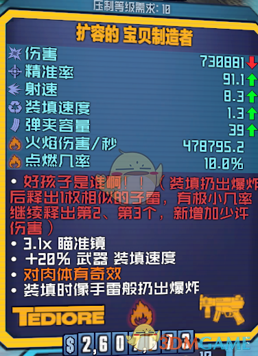 《无主之地2：砸枪疯子玩法装备搭配与获取思路》