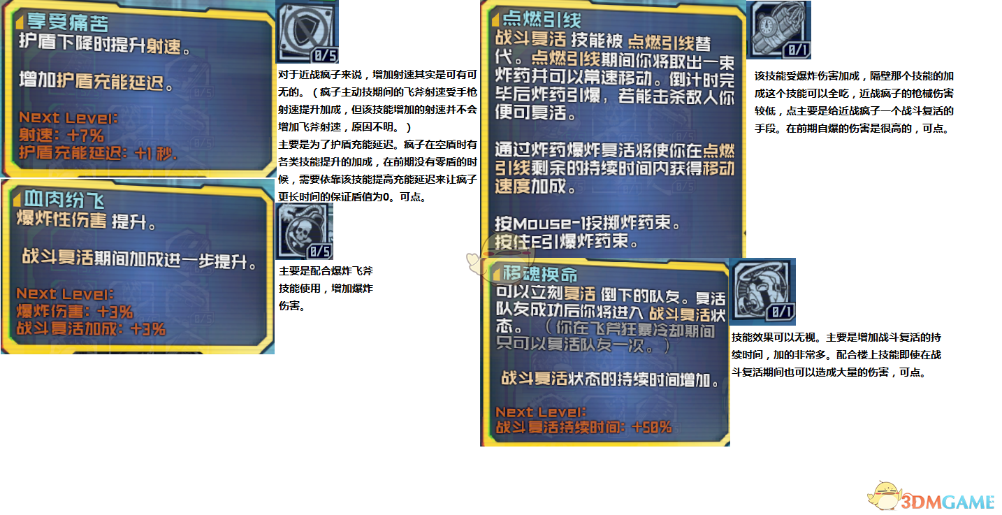 《无主之地2》近战疯子怎么加点？老玩家聊聊这个有点“上头”的流派