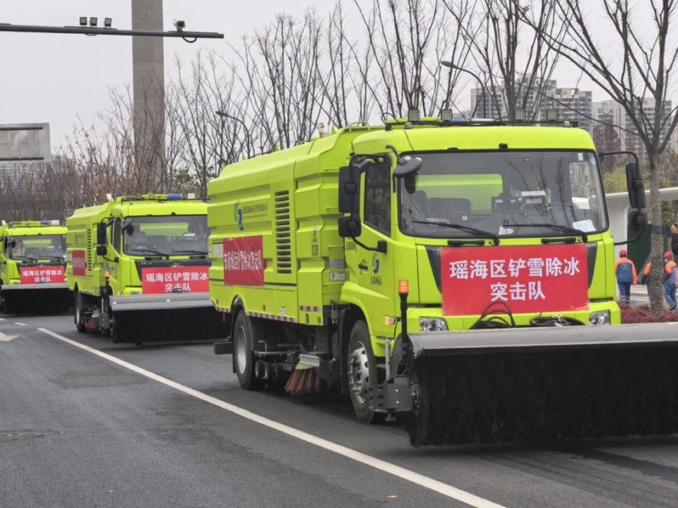 合肥下“米雪”了