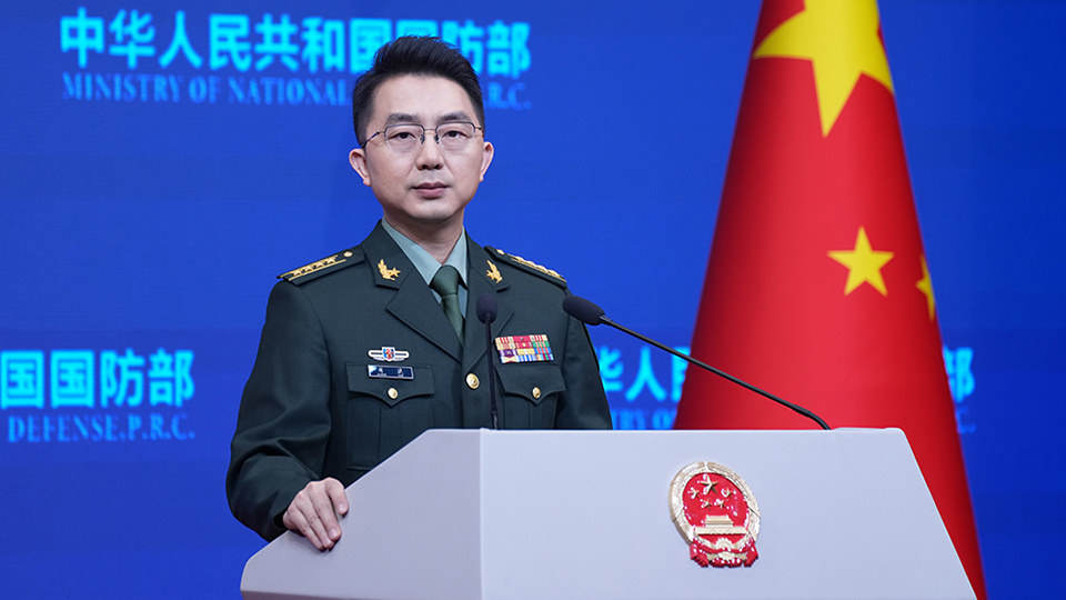 国防部回应福建舰通过台湾海峡北上