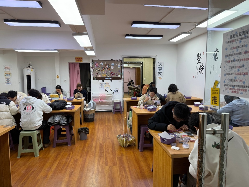 年轻人开始沉浸“拼豆”