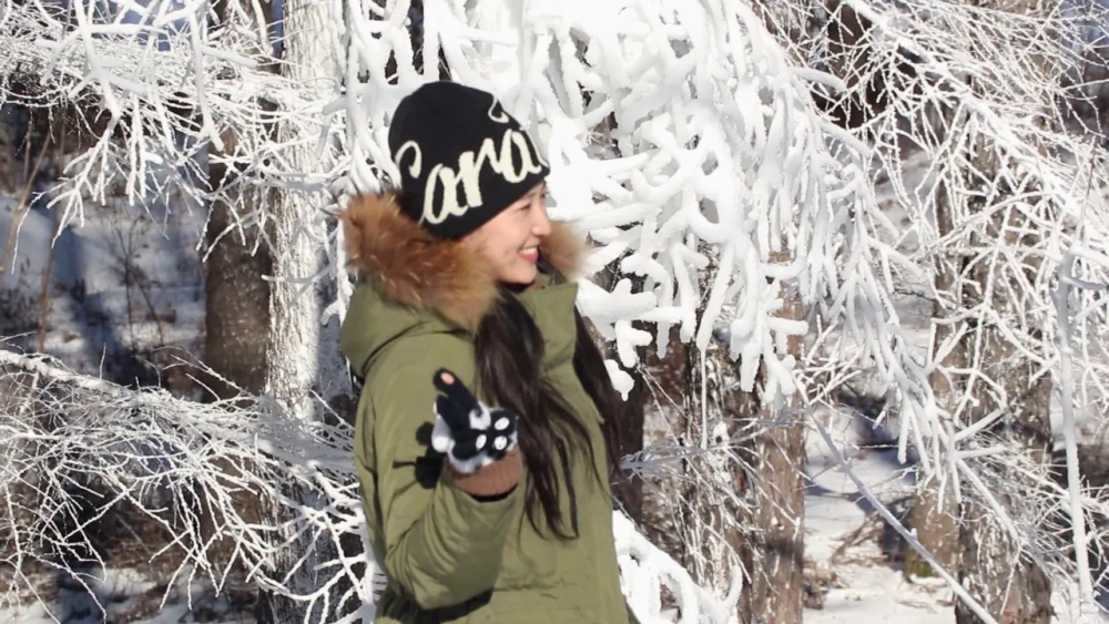 抚顺雪地“真人贪吃蛇”火了