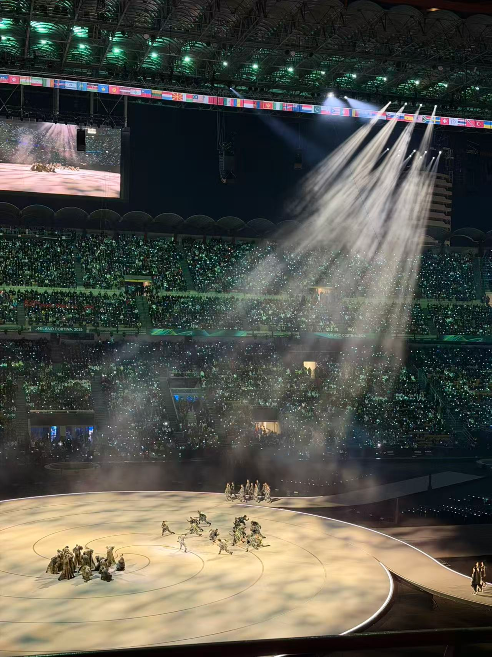 奥运五环出场太惊艳了