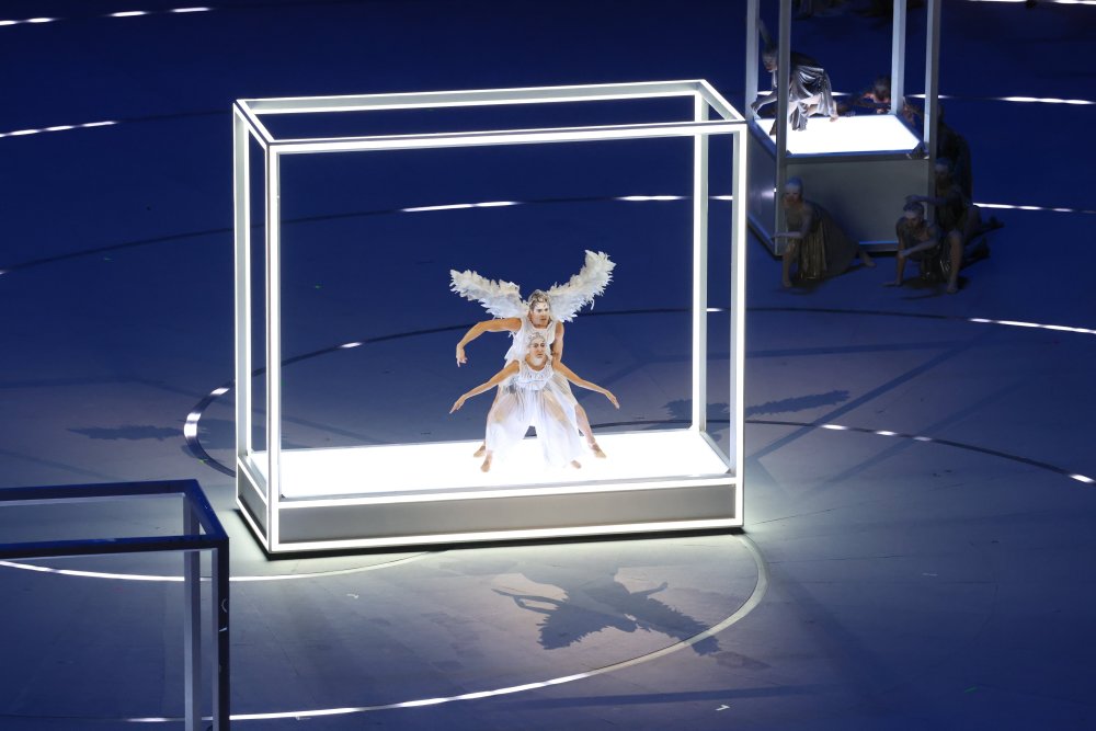 奥运五环出场太惊艳了