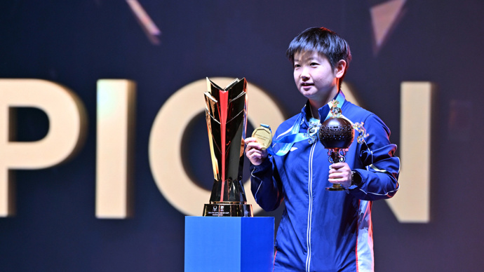 国乒包揽亚洲杯女单金银铜牌