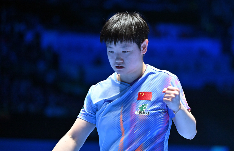 王楚欽勝張本智和奪亞洲杯男單冠軍