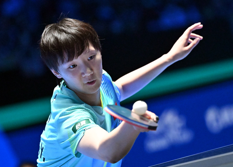 国乒包揽亚洲杯女单金银铜牌