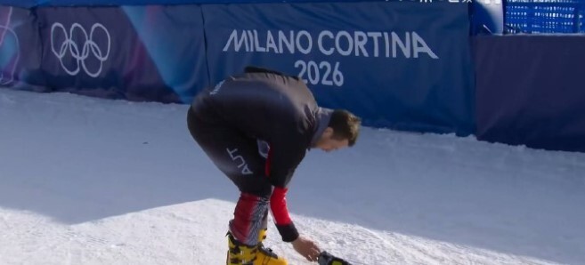 40岁老将成功卫冕冬奥冠军脱衣庆祝