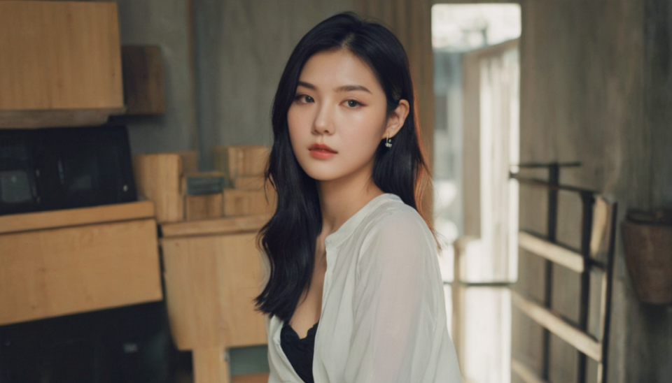 美女背后是另一个美女不知先看谁