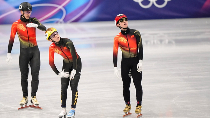 中国短道队无缘男子5000米接力决赛