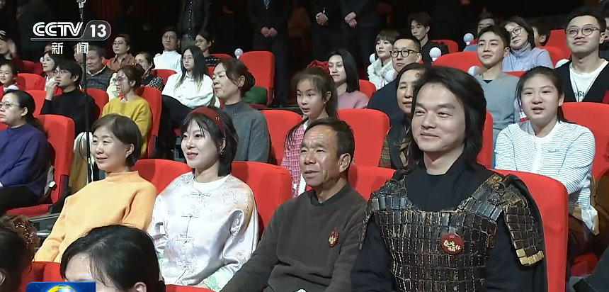 春晚觀眾席原來都是熟面孔