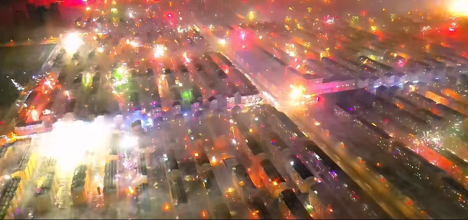 在山西过个非遗焰火年