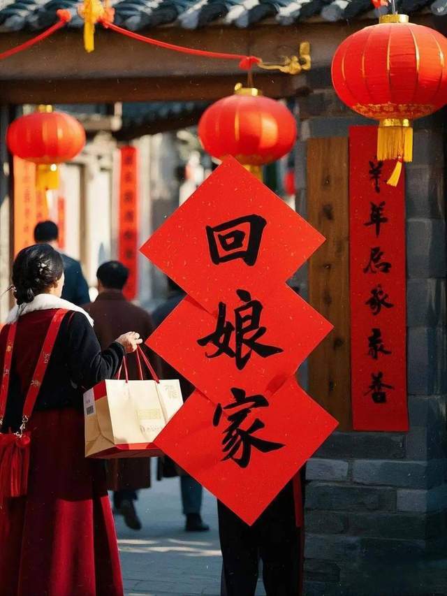 回娘家难度堪比取经开车拉爬犁坐船