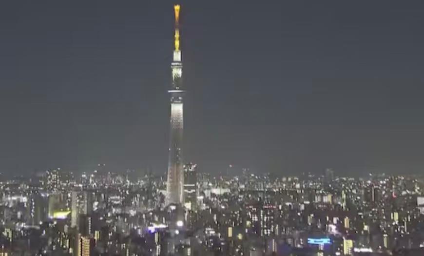 日本晴空塔电梯急速下降数人被困