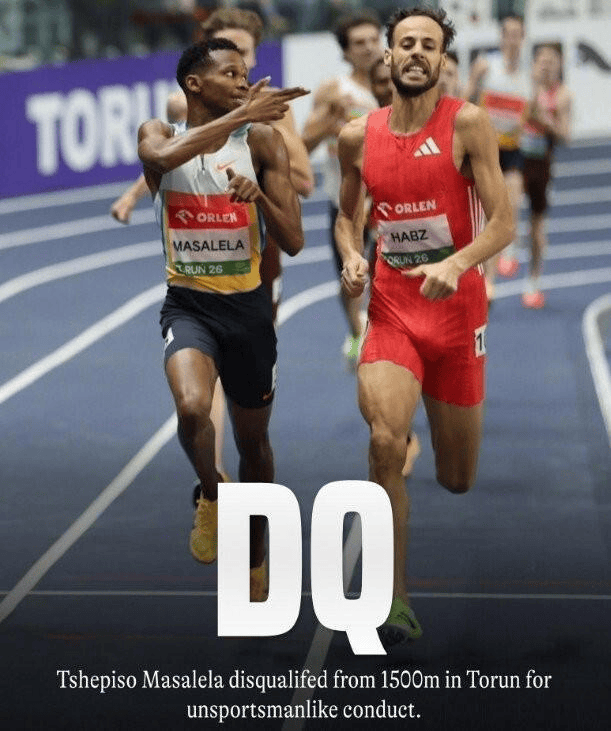 运动员因庆祝动作不当被取消冠军