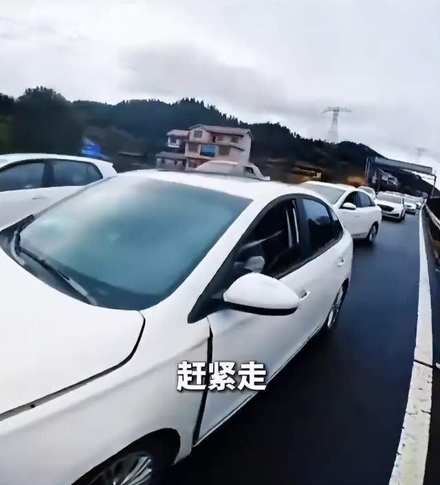 司机高速上睡觉身后堵了12公里