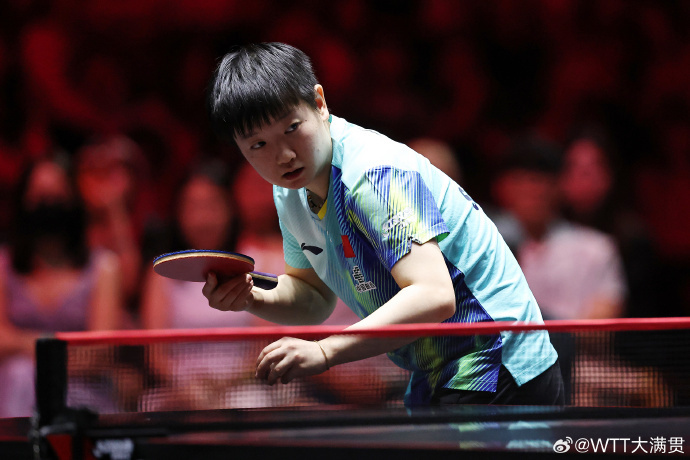 孙颖莎击败王曼昱卫冕女单冠军