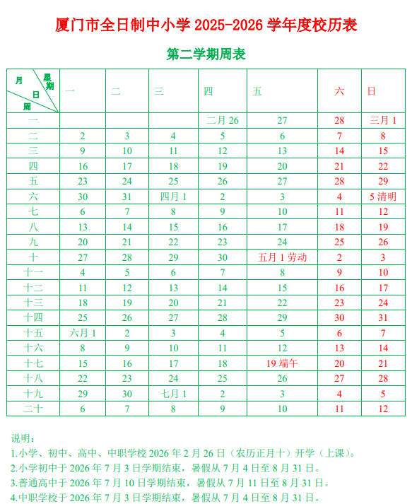 “超短学期”来了最新提醒