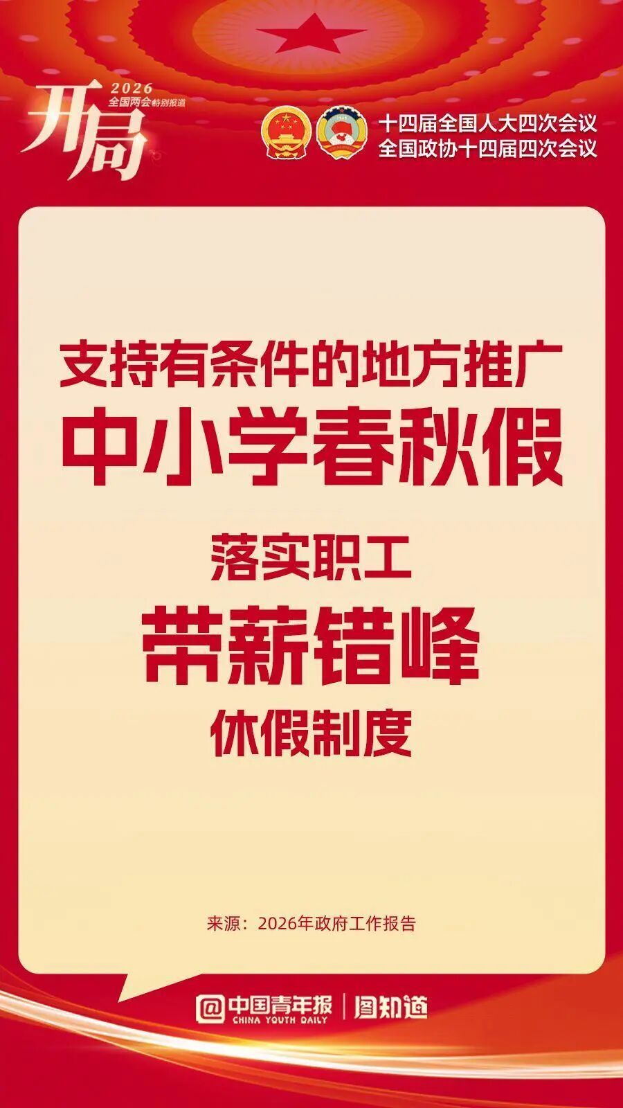 建议不调休的代表被记者围住了