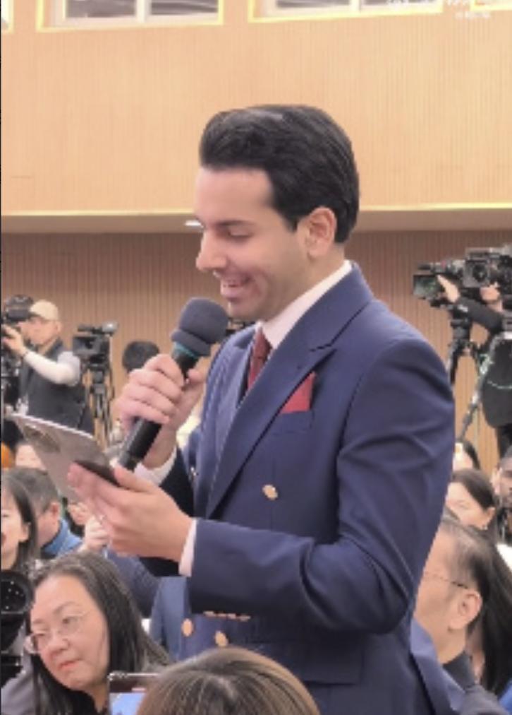 伊拉克记者方浩明成中国准女婿