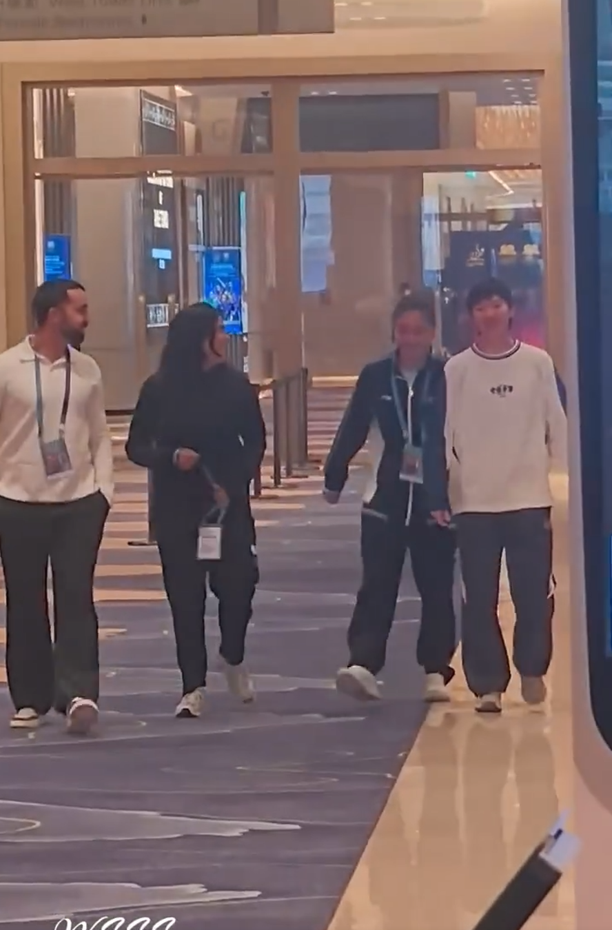 国乒出席澳门世界杯晚宴