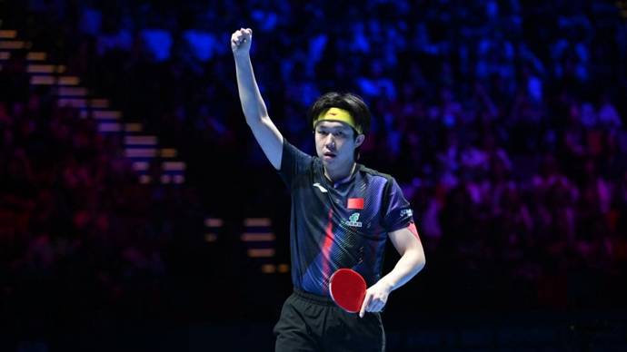 王楚钦谈连续逆转：庆幸又活了一天